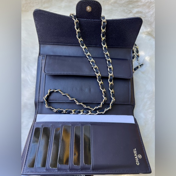 💙CHANEL CLASSIC FLAP WALLET WOC 💙 - Picture 15 of 17